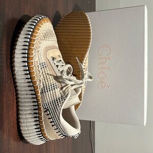 Chloe NAMA sneakers biscotti beige 38
